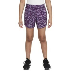 NET Nike One Girls Woven High-Waisted Shorts, Daybreak/Vapour Green, Size XL